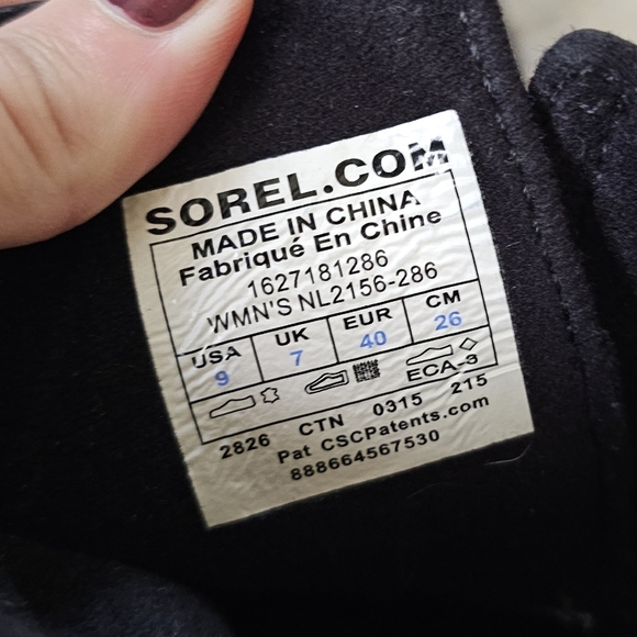 Sorel Slimboot Pull On Ankle Boots - Picture 7 of 7